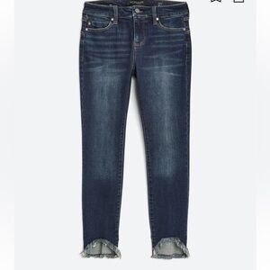 LIVERPOOL PIPER HUGGER ANKLE FRAY HEM